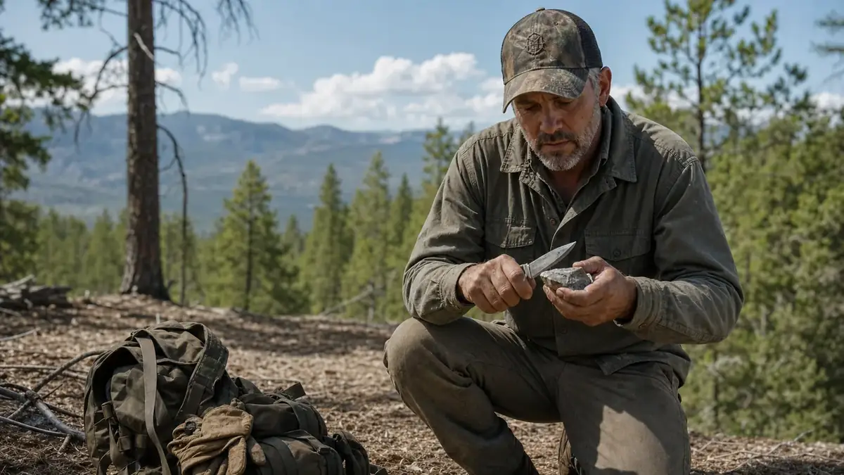 How to Sharpen a Fixed Blade Knife in the Field